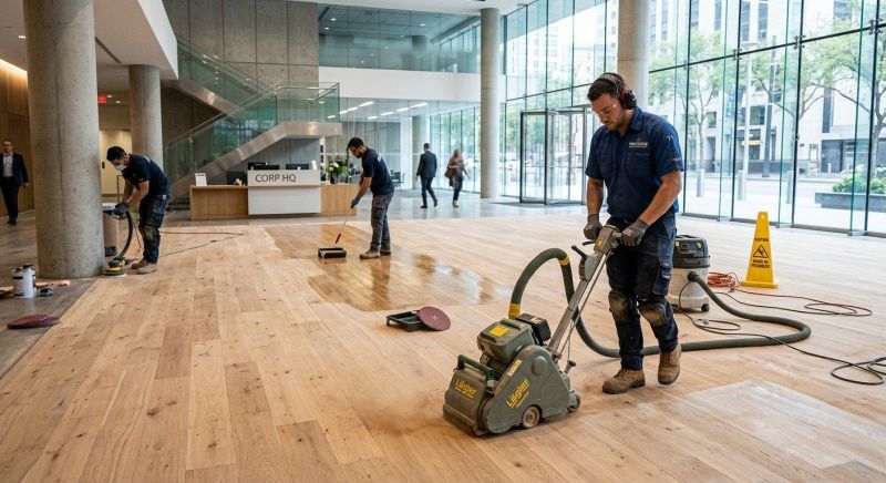 Our team working on Flooring Service projects in Castle Rock, CO