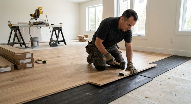 Engineered Wood Installation in Castle Rock, CO