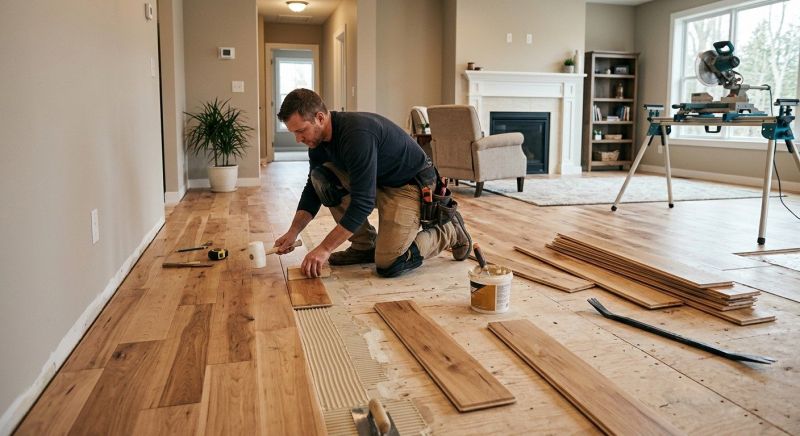 Engineered Wood Installation in Castle Rock, CO