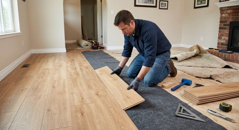 Laminate Floor Remodeling in Castle Rock, CO
