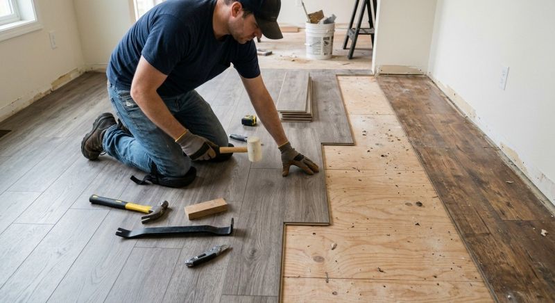 Laminate Floor Replacement in Denver County, CO