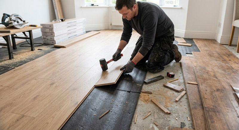 Laminate Flooring Replacement in Castle Rock, CO