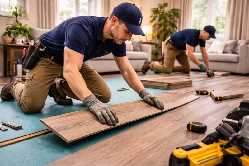 Laminate Flooring Replacement in Castle Rock, CO