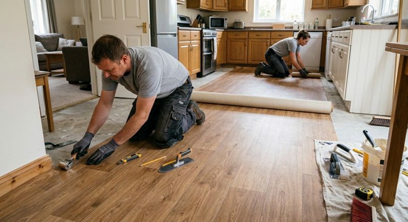 Linoleum Floor Installation in Castle Rock, CO