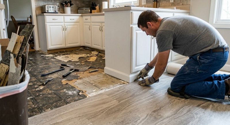 Linoleum Floor Installation in Littleton, CO