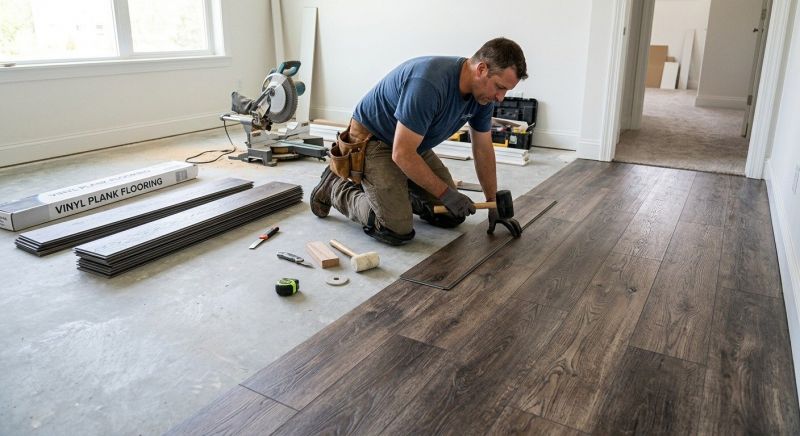 Linoleum Floor Installation in Parker, CO