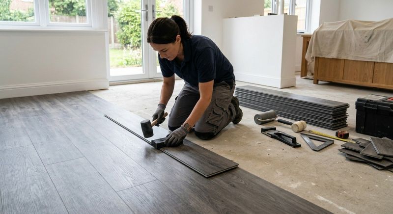 Luxury Vinyl Tile Installation in Elbert County, CO