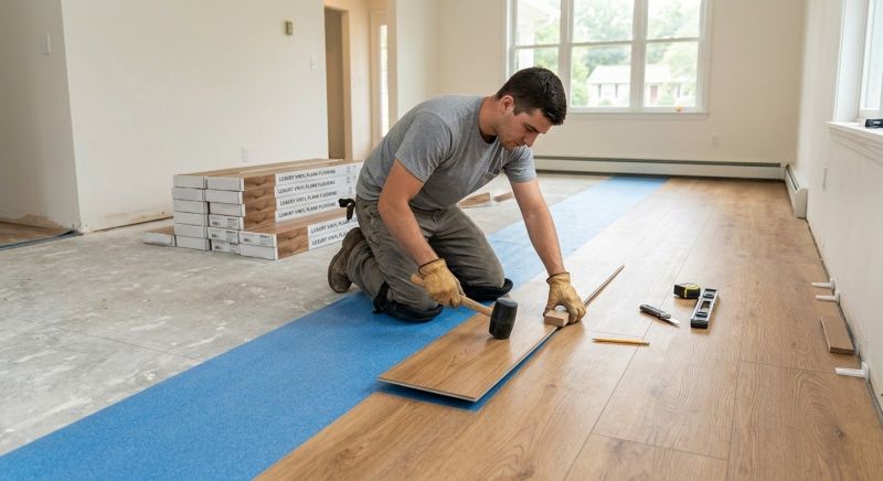 Lvt Flooring Installation in Parker, CO