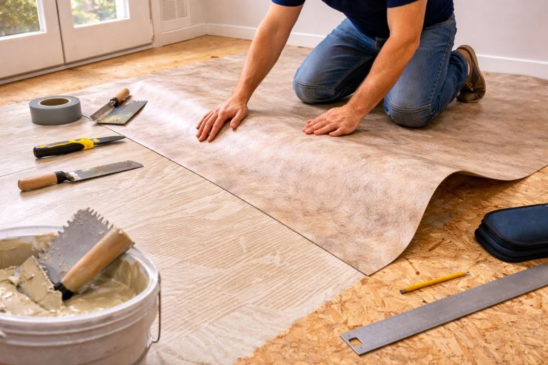 Sheet Vinyl Installation in Castle Rock, CO