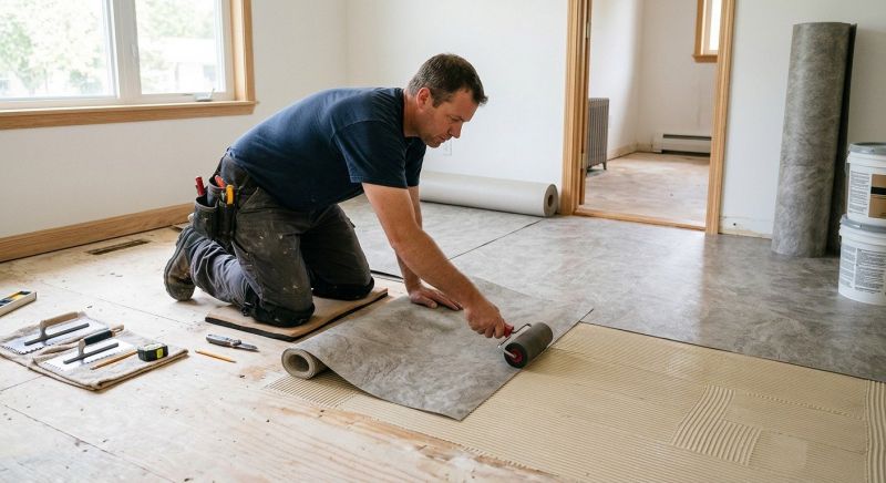 Sheet Vinyl Installation in Monument, CO