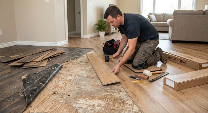 Vinyl Flooring Installation in Elizabeth, CO
