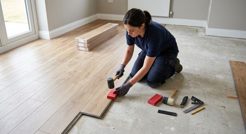 Vinyl Plank Floor Installation in Castle Rock, CO