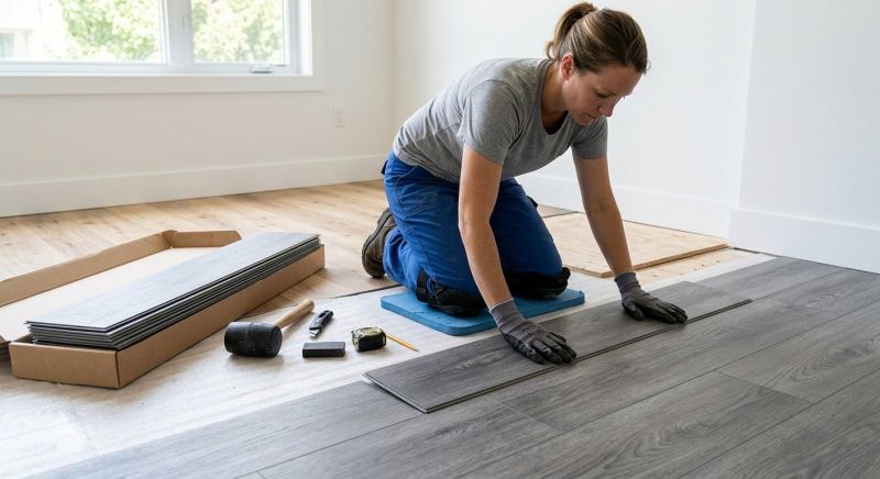Vinyl Tile Installation in Castle Rock, CO