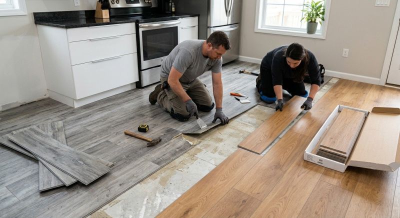 Vinyl Tile Replacement in Castle Rock, CO